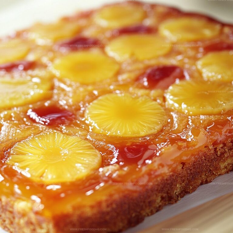 Pineapple Upside Down Cake Recipe