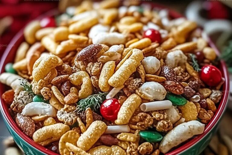 Elf Snack Mix Sweet, Crunchy, And Fun Recipe