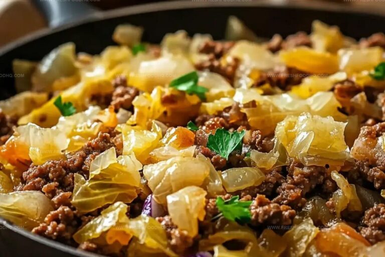 Best Hearty Ground Beef And Cabbage Skillet Recipe