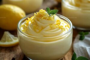 Lemon Velvet Mousse Bliss Recipe