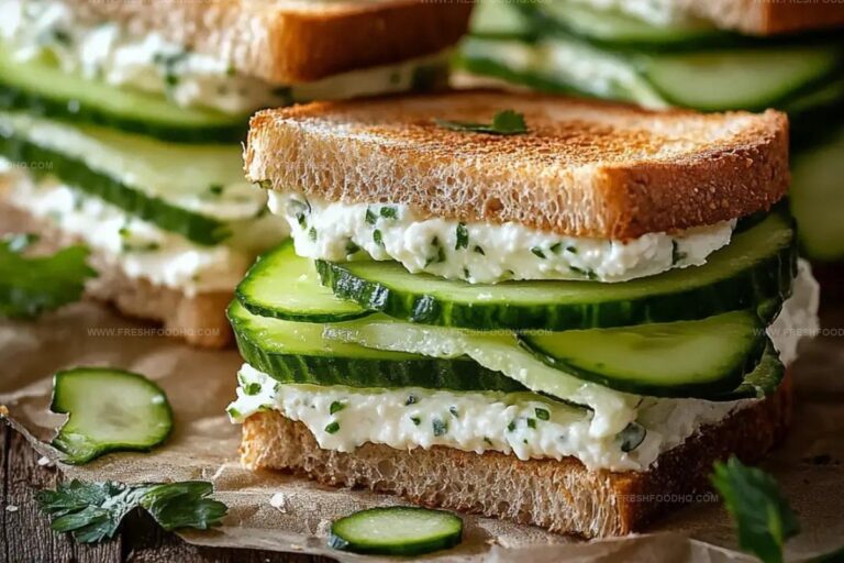 Cucumber Sandwiches Recipe