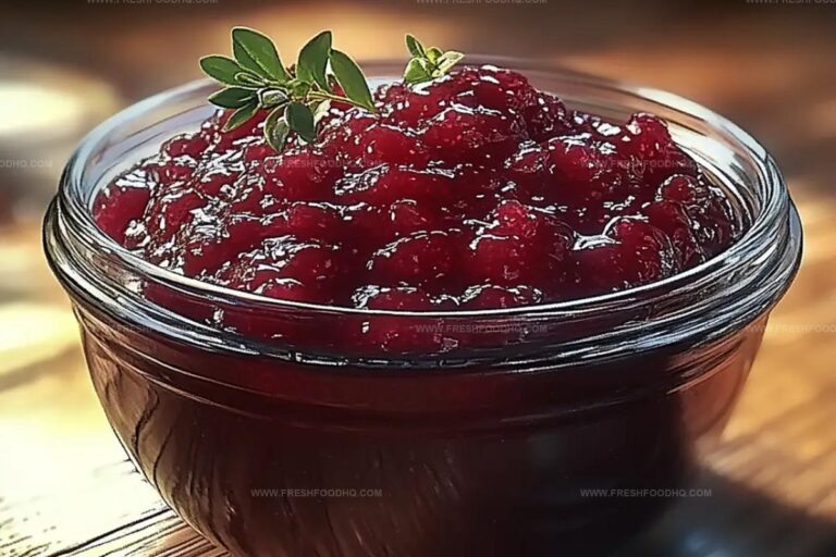 Homemade Cranberry Sauce Perfect For Thanksgiving Recipe