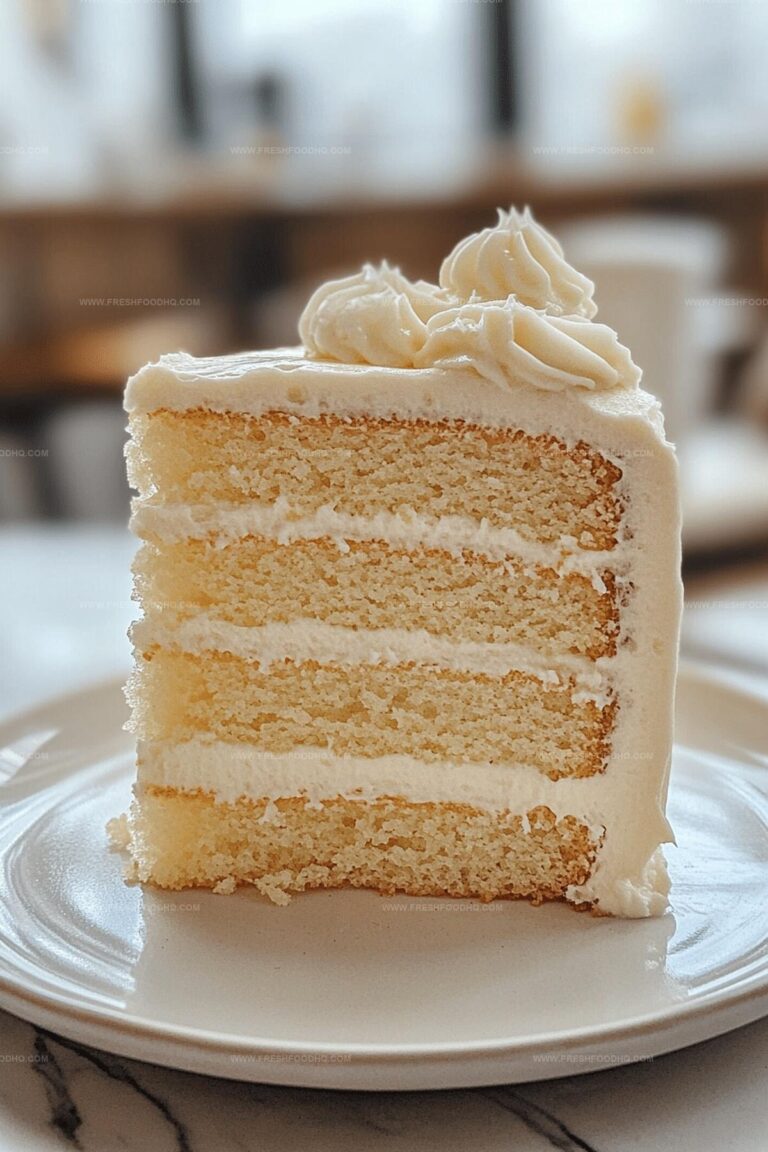 White Cake Recipe