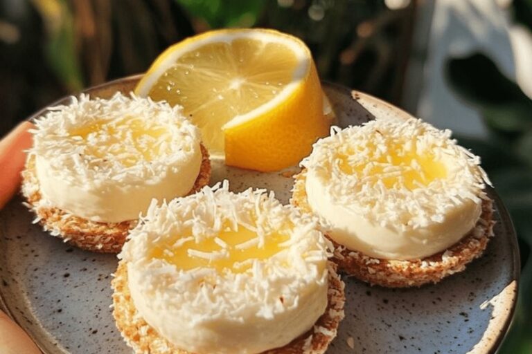 Lemon Coconut Cheesecake Cookies Recipe