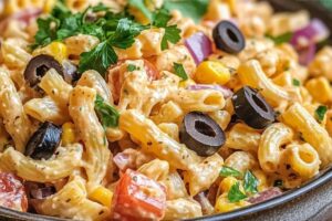 Creamy Ranch Taco Pasta Salad Recipe