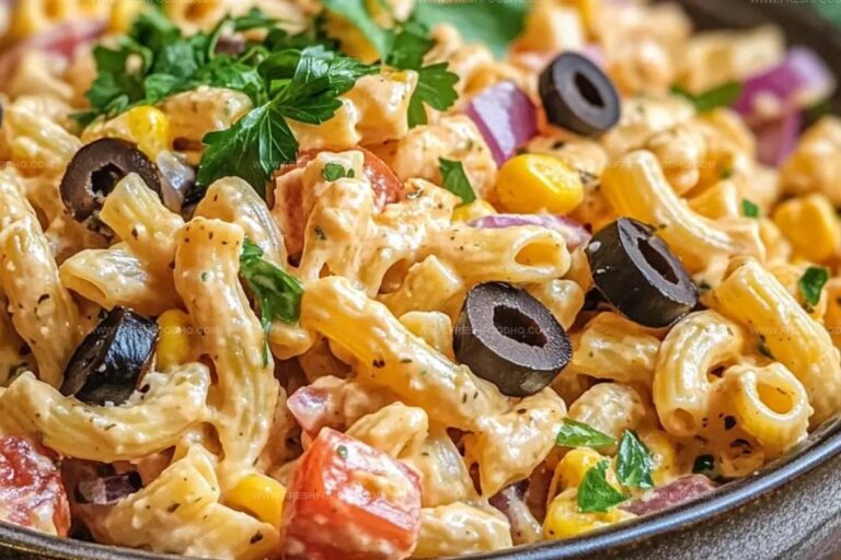 Creamy Ranch Taco Pasta Salad Recipe