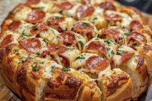 Pull-Apart Pizza Bread Recipe