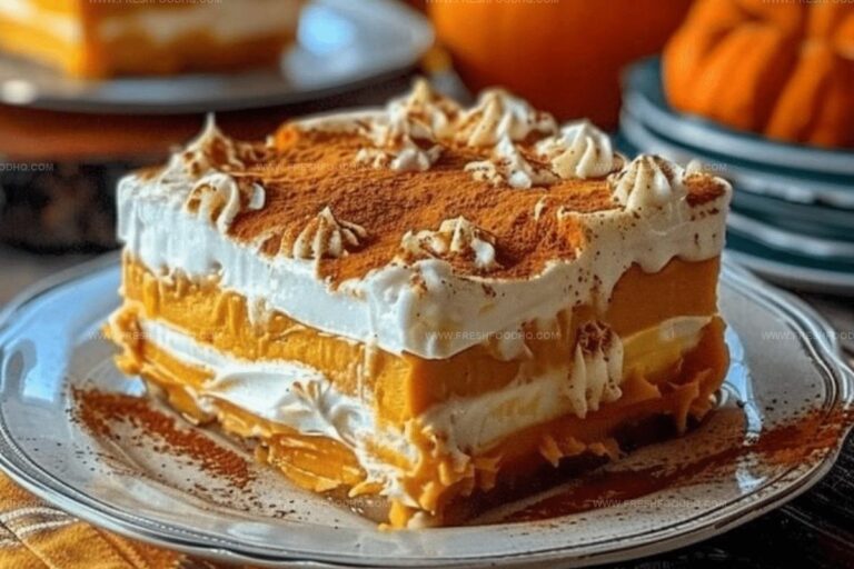 Layered Pumpkin Dessert Recipe