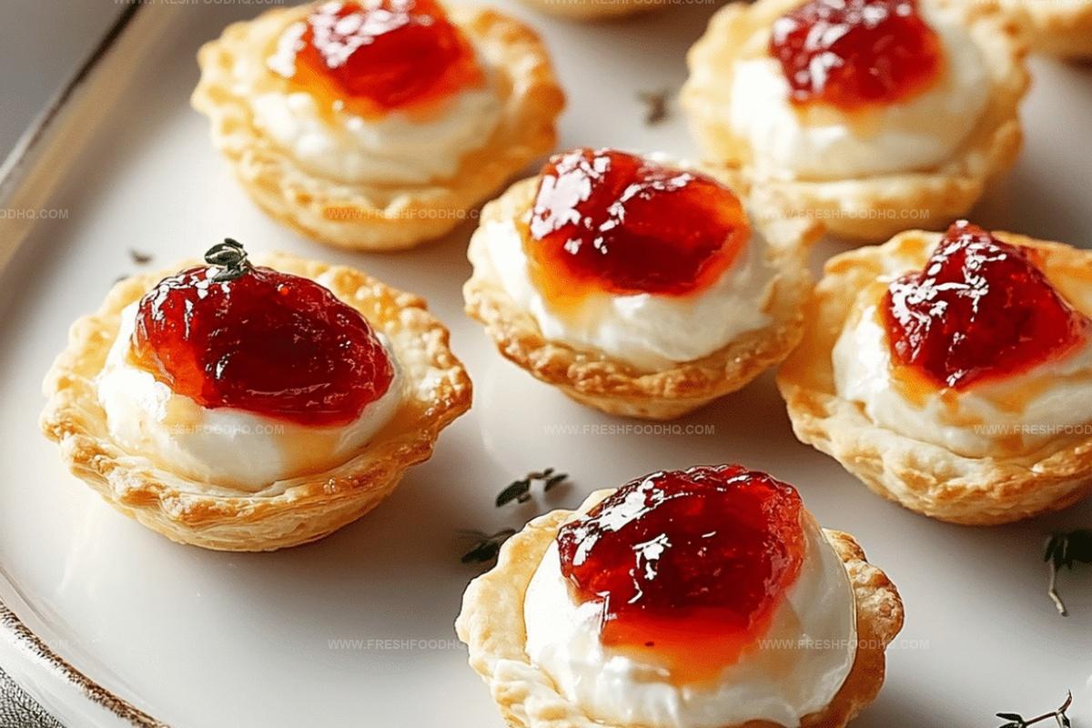 Pepper Jelly & Cream Cheese Bites Recipe