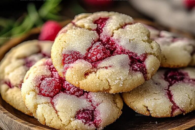 Soft And Chewy Raspberry Sugar Cookies Recipe