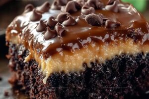 German Chocolate Poke Cake Recipe
