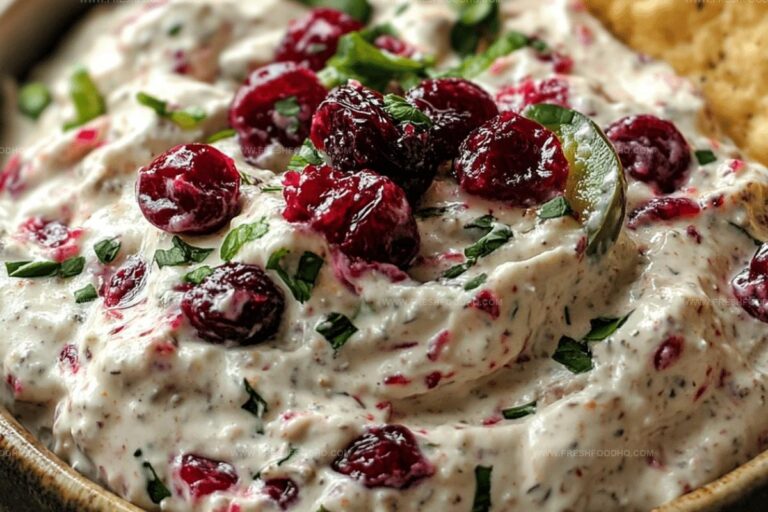 Creamy Jalapeno Cranberry Dip Recipe