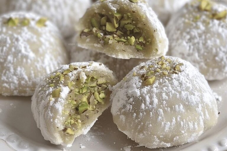 Pistachio Snowball Cookies Recipe