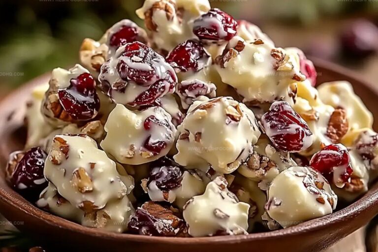 White Chocolate Cranberry Pecan Clusters Recipe
