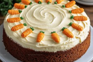 Carrot Cake with a Smooth Cream Cheese Frosting Recipe
