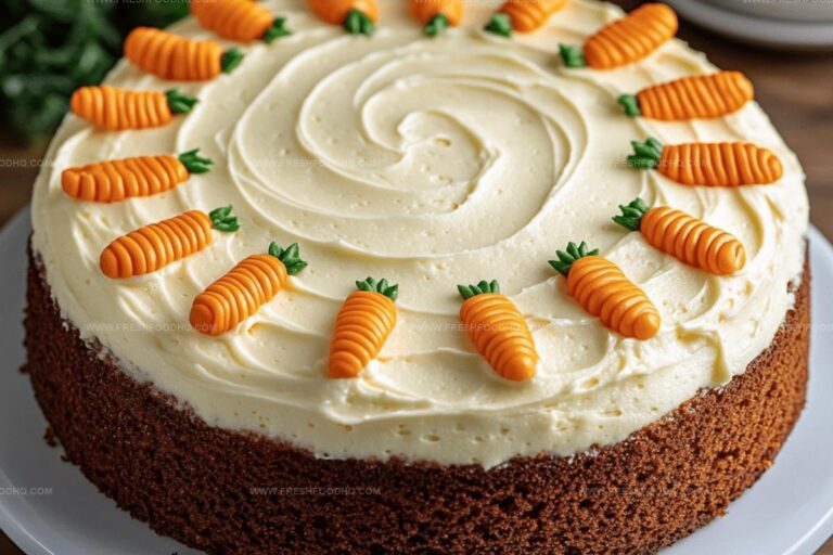 Carrot Cake with a Smooth Cream Cheese Frosting Recipe