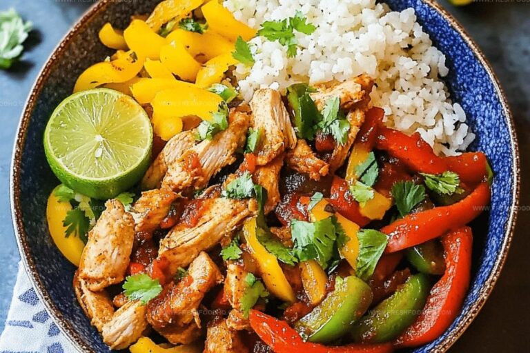Chicken Fajita Bowl Recipe