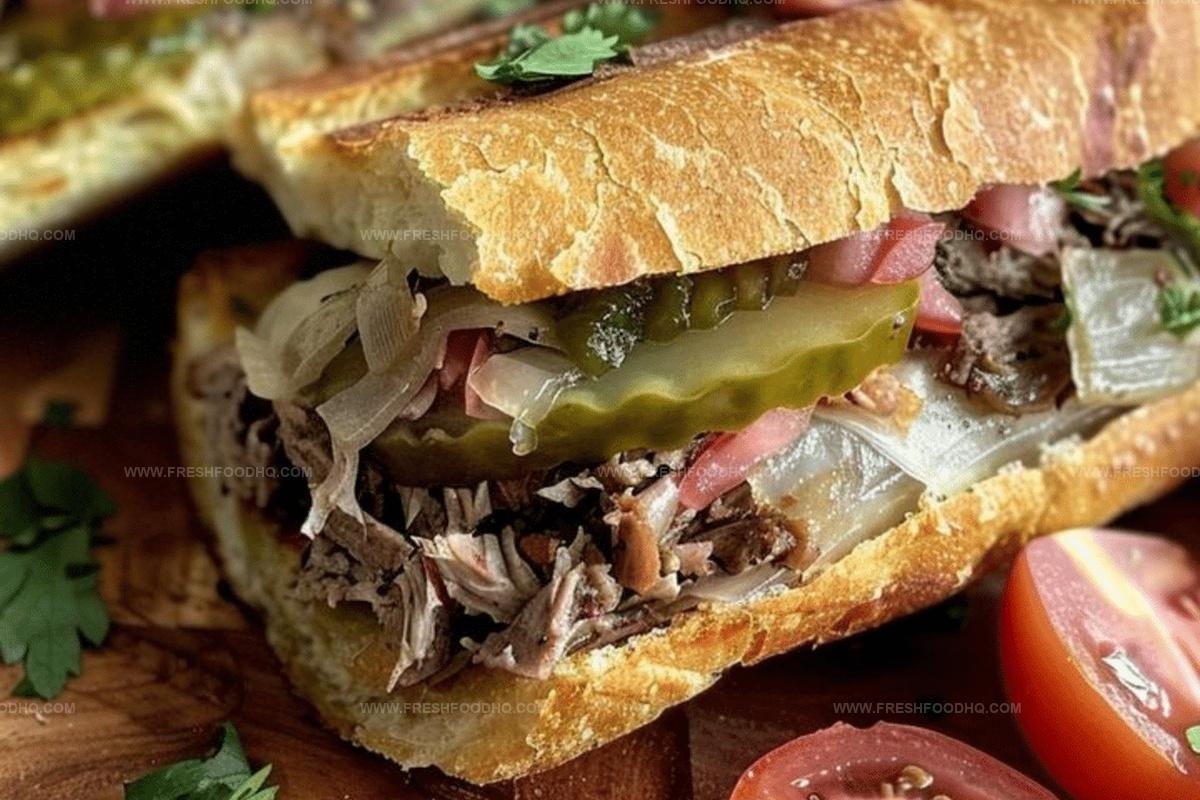 Slow Cooker Cuban Sandwiches Recipe