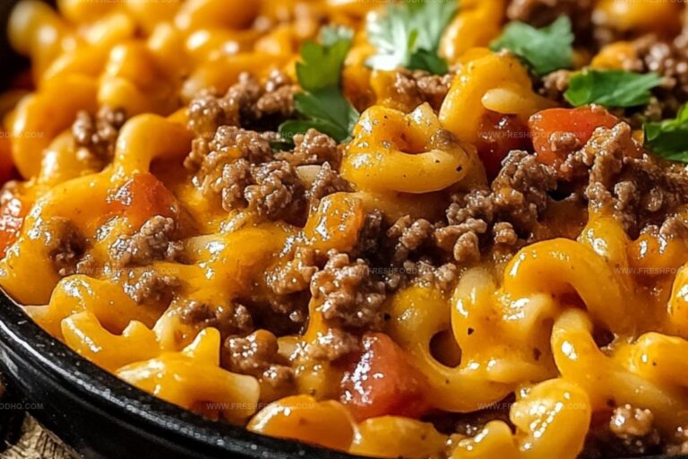 Cheesy Beef Taco Pasta Recipe