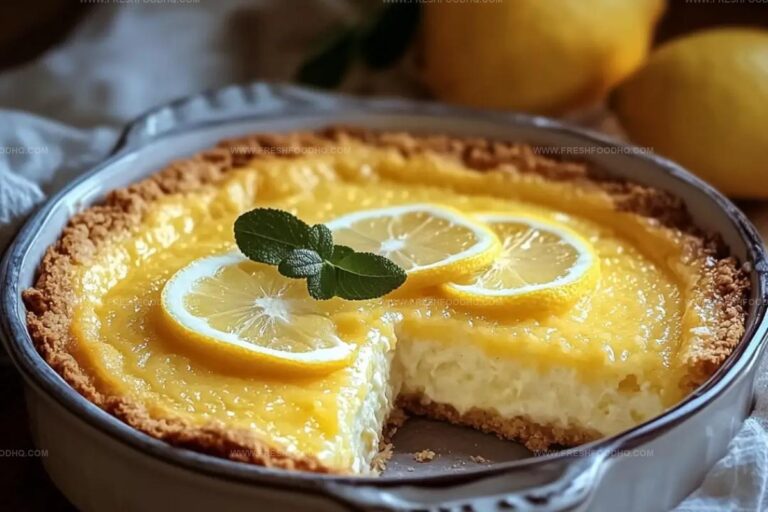 4-Ingredient Lemon Cream Cheese Dump Cake Recipe