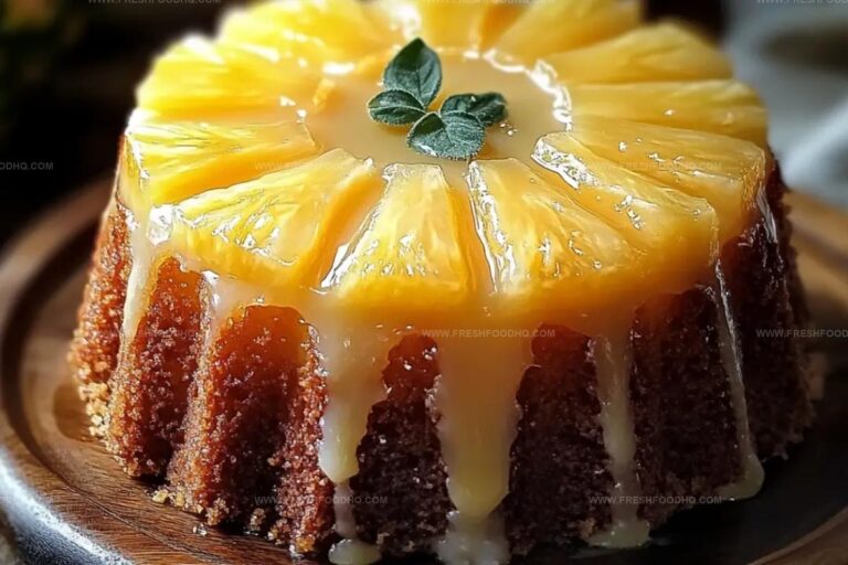 Pineapple Juice Cake Recipe
