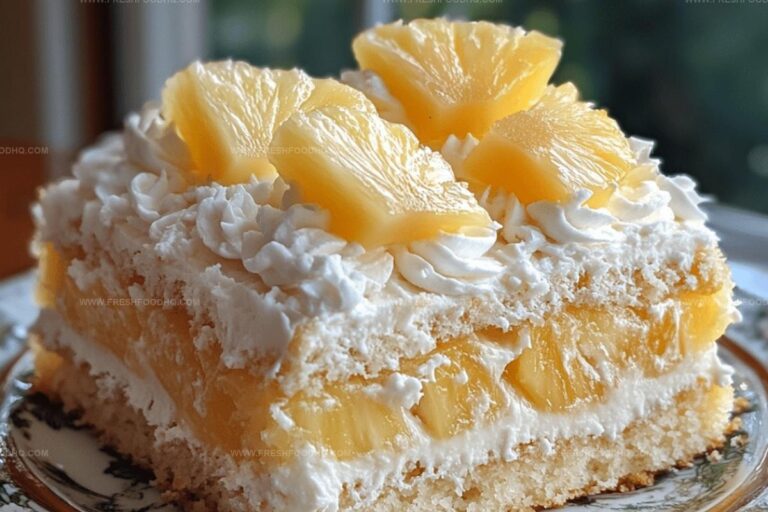 Pineapple Coconut Dream Cake Recipe