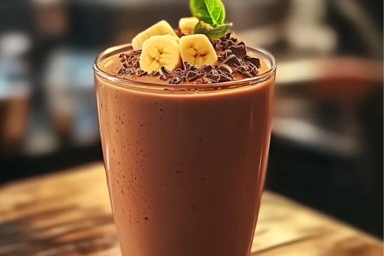 The Ultimate Banana Chocolate Smoothie Recipe