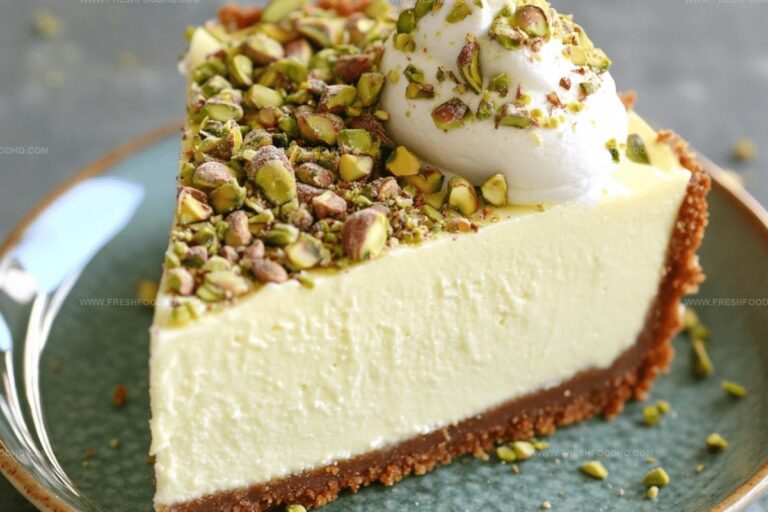 Pistachio Cheesecake Recipe