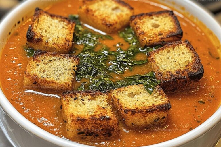 Roasted Tomato Basil Soup Recipe