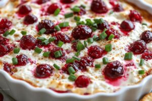 Baked Cream Cheese Cranberry Dip Recipe
