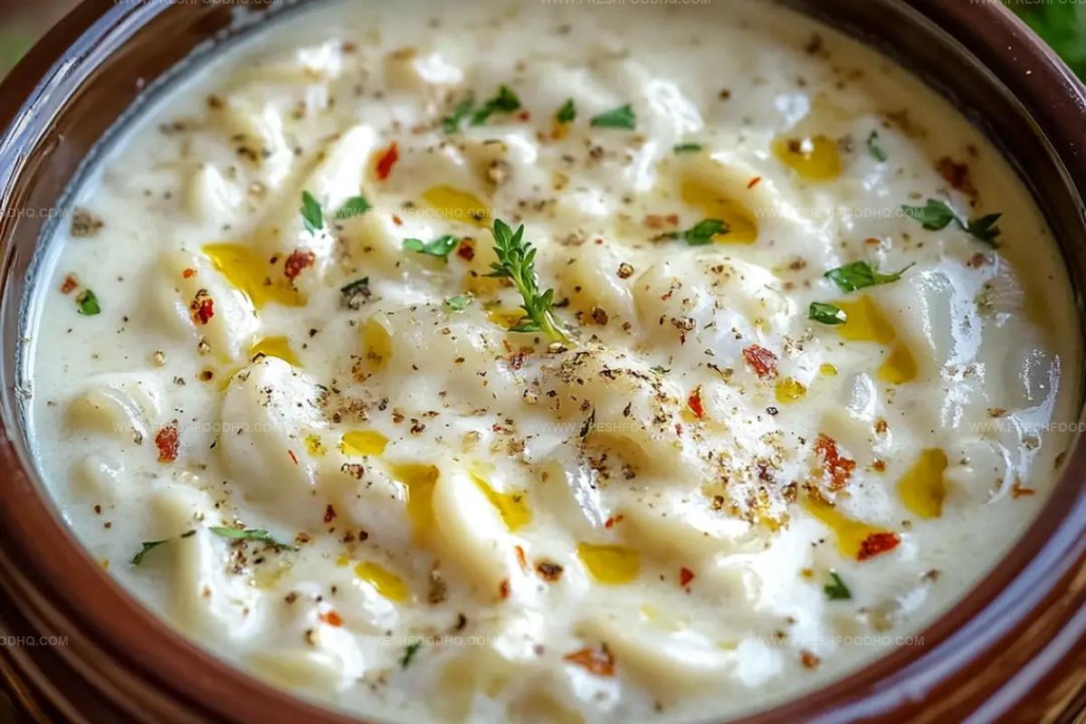 Crock Pot White Lasagna Soup Recipe