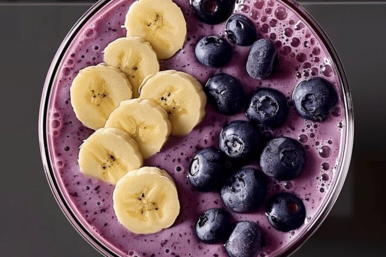 Blueberry Banana Smoothie Bliss Recipe