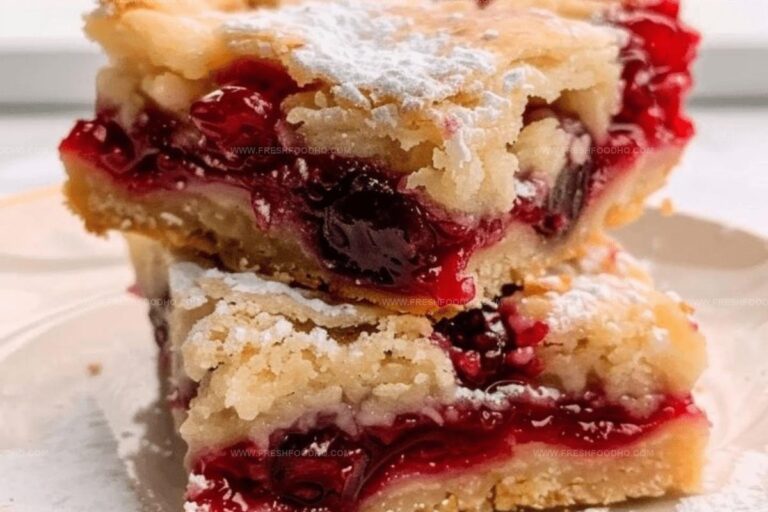 Cherry Pie Bars Recipe