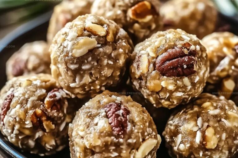 Pecan Cookie Balls Recipe