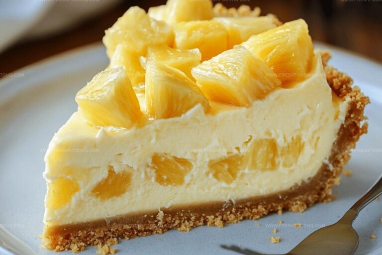 Pineapple Cheesecake Recipe
