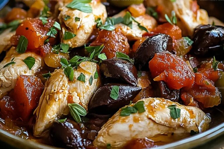 Slow Cooker Mediterranean Chicken Recipe