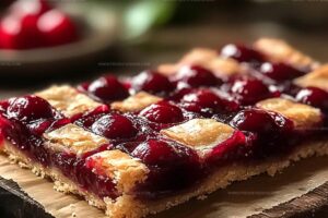 Cherry Bliss Bars Recipe