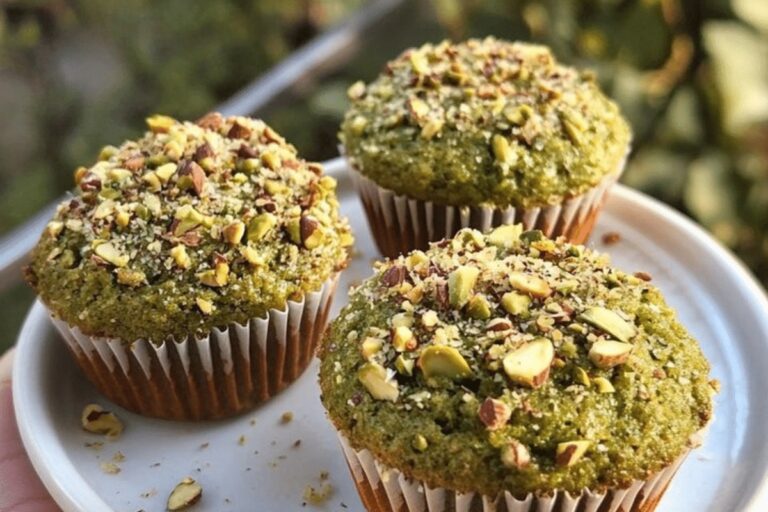 Pistachio Crunch Muffins Recipe