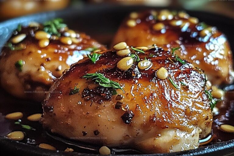 Baked Garlic Brown Sugar Chicken Recipe