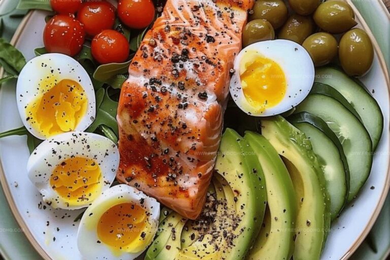 Baked Salmon Bowl Bliss Recipe