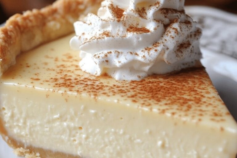 Eggnog Pie Recipe