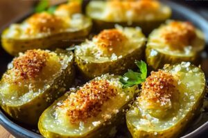 Air Fryer Stuffed Pickles Recipe