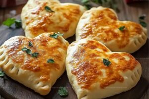 Valentines Day Calzone Hearts Recipe