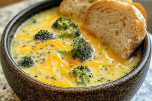 Broccoli Potato Cheese Soup Recipe