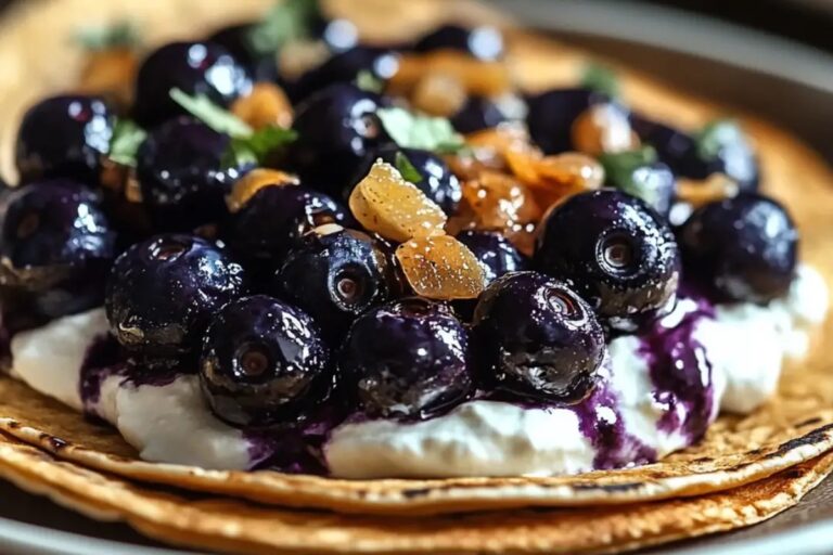 Blueberry Cheesecake Tacos Recipe