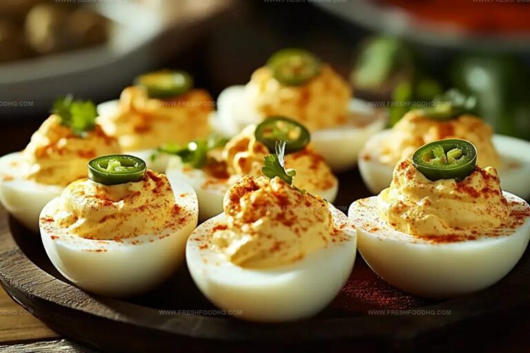 Jalapeno Popper Deviled Eggs Recipe