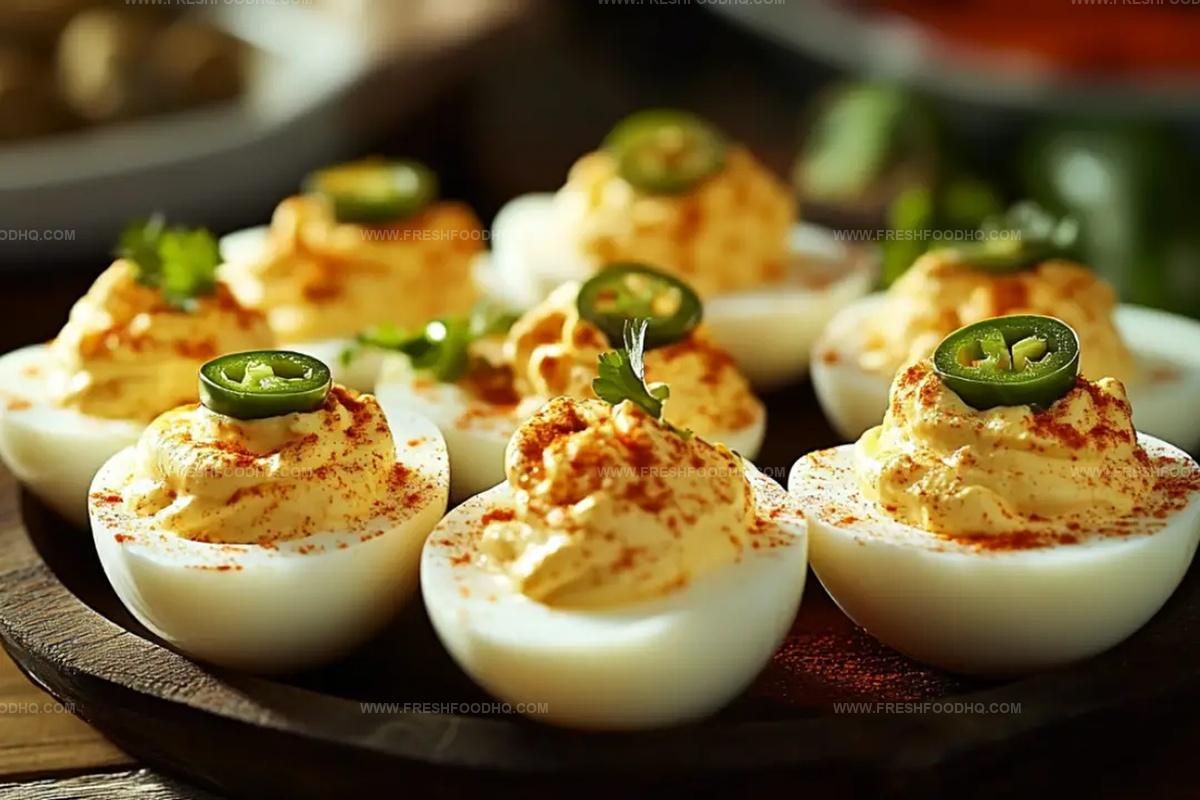Jalapeno Popper Deviled Eggs Recipe