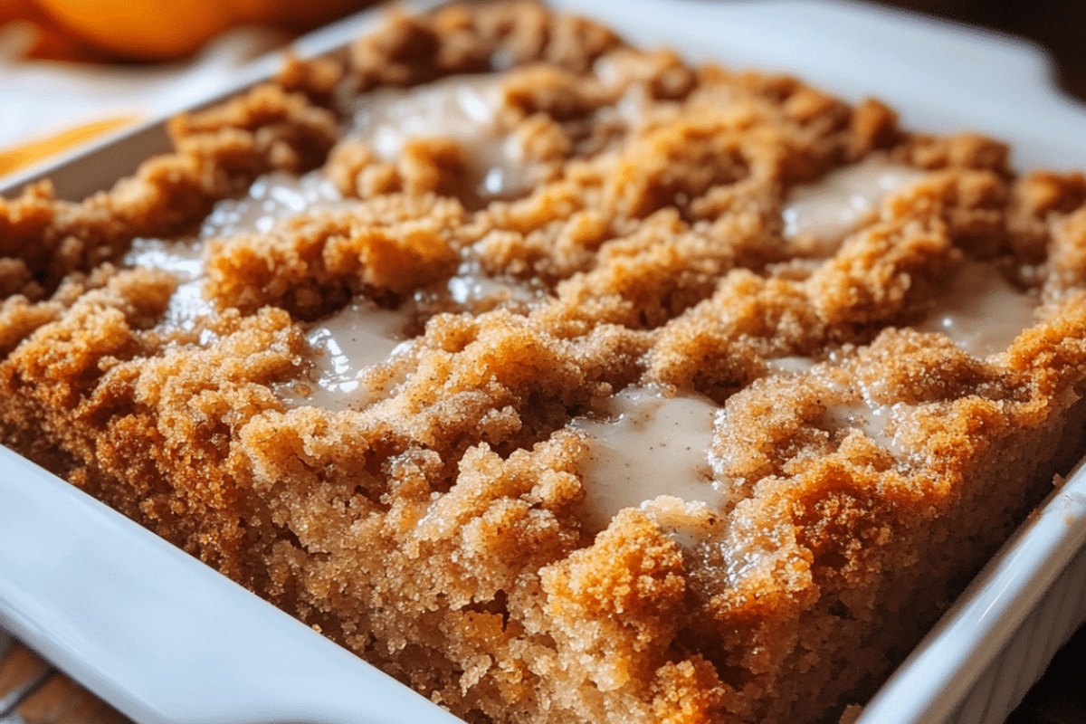 Pumpkin Spice Crumb Cake Recipe