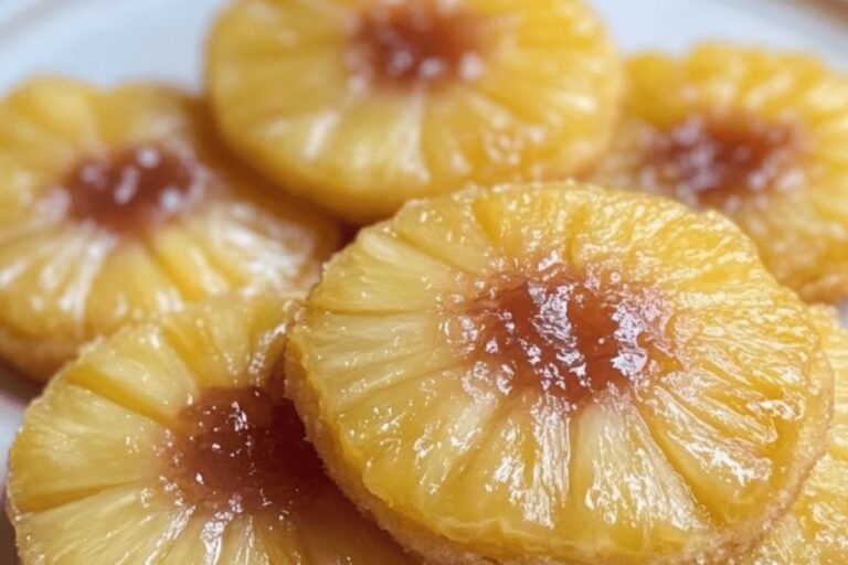 Pineapple Upside-Down Sugar Cookies Recipe