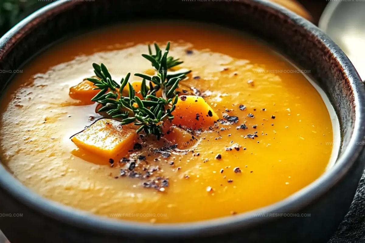 Roasted Vegetable Soup Recipe
